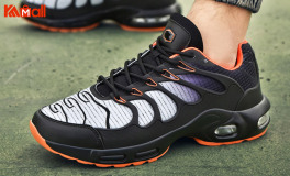 comfortable new safety shoes at workplace